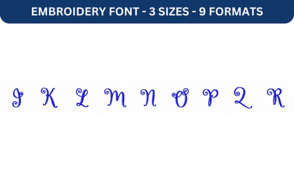 Evaluating Lettres Douces Font for Real Embroidery
