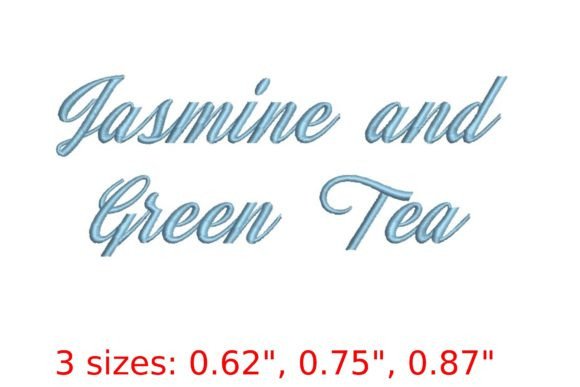 Jasmine and Green Tea Font: A Graceful Addition