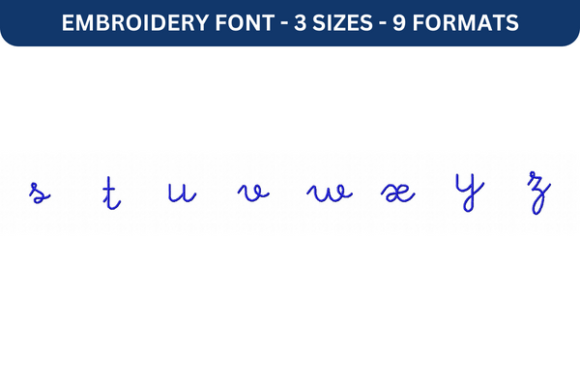 Little Days Font: A Versatile Embroidery Choice