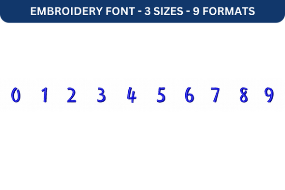 Marketing Script Font 0 to 9: A Versatile Embroidery Choice