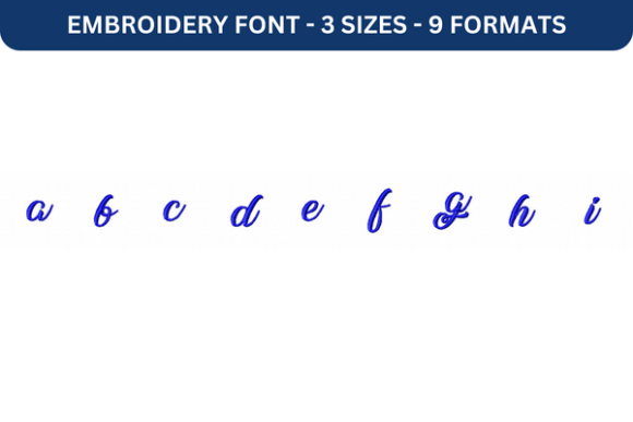 Midnight Bangkok Font: A Stylish Embroidery Choice