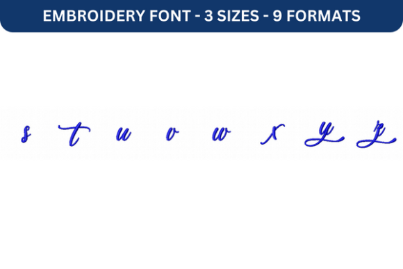 Review: Lovely Home Font Lower S to Z