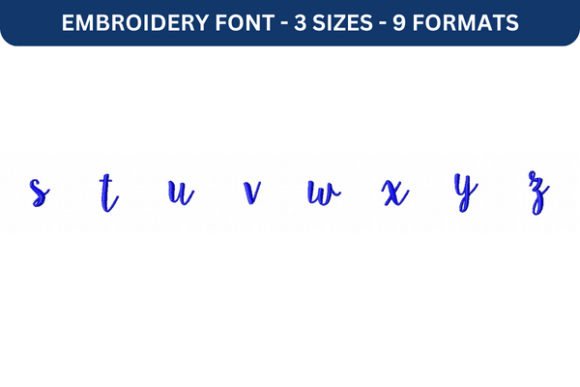 Review: Sugar Plums Font Lower S to Z