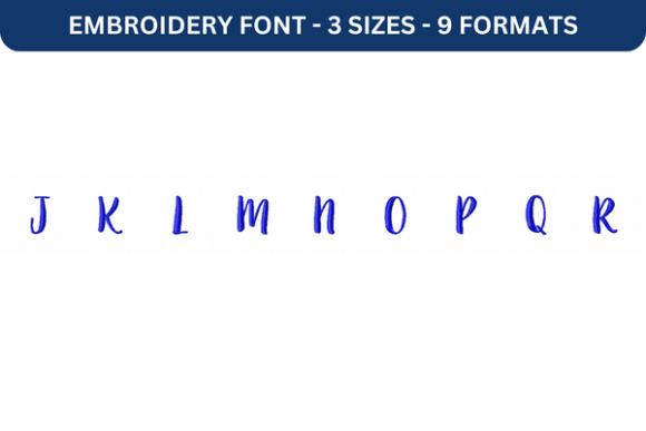 Review: Sugar Plums Font Upper J to R