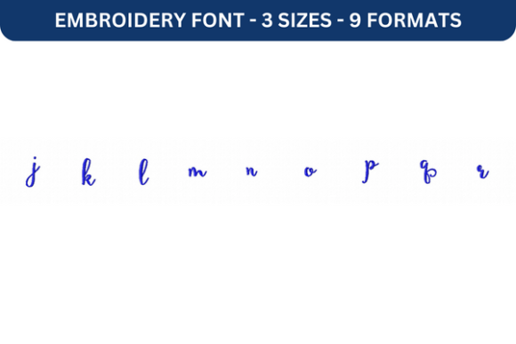 Secret Garden Font: A Charming Addition to Your Embroidery