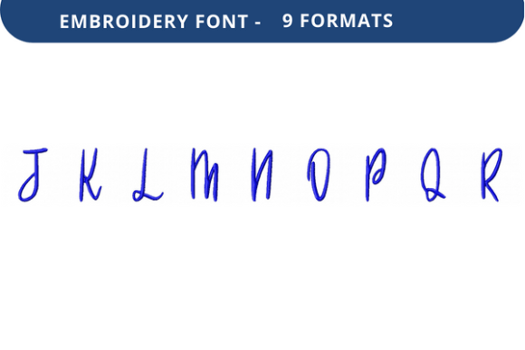 Under Secretary Font J to R: A Premium Embroidery Choice